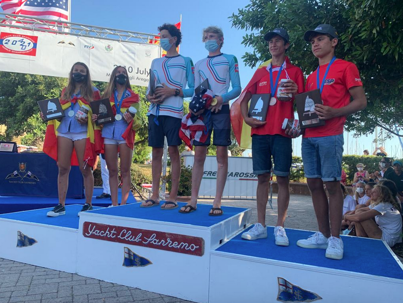 ESPAÑA LOGRA SEIS MEDALLAS EN EL MUNDIAL DE 420, Y BALEARES 4